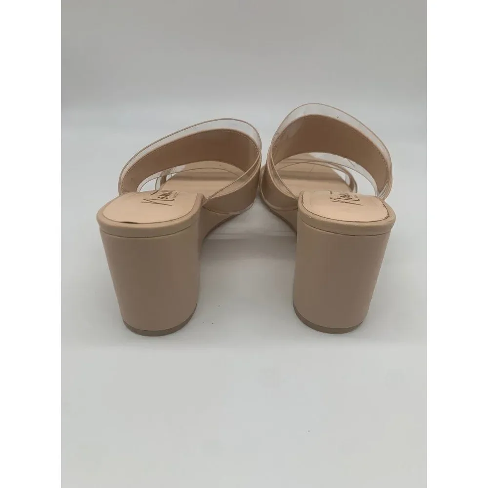 Nanette Lepore Isabel Open Toe Wedge Sandal Size 8